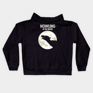 Howling at the Moon Kids Hoodie